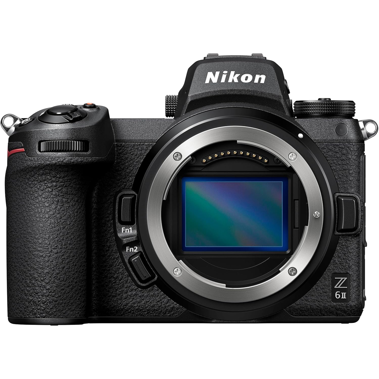 nikon z6 ii mirrorless digital camera (body only) with additional rechargeable li ion battery