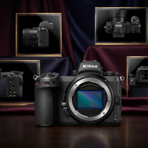 nikon z6 ii mirrorless digital camera (body only) with additional rechargeable li ion battery