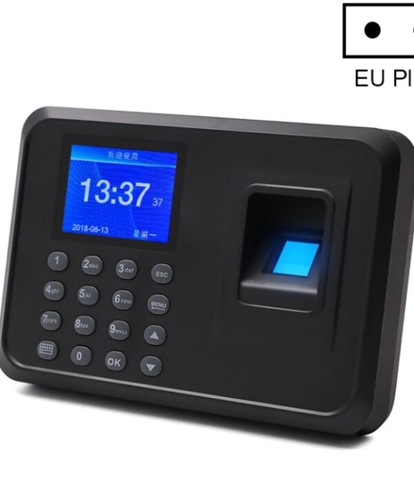 F01 Fingerprint Time Attendance Machine with 2.4 inch TFT Screen, US Plug, ACS2685EU, ACS2685UK, ACS2685US