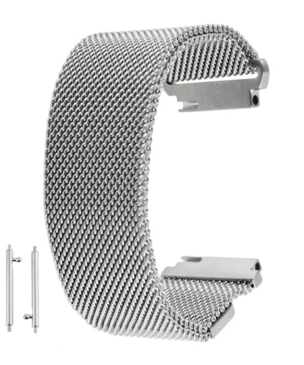 18mm Magnetic Milanese Loop Stainless Steel Magnet Closure Lock Bracelet Strap Band for Huawei Watch Band 5