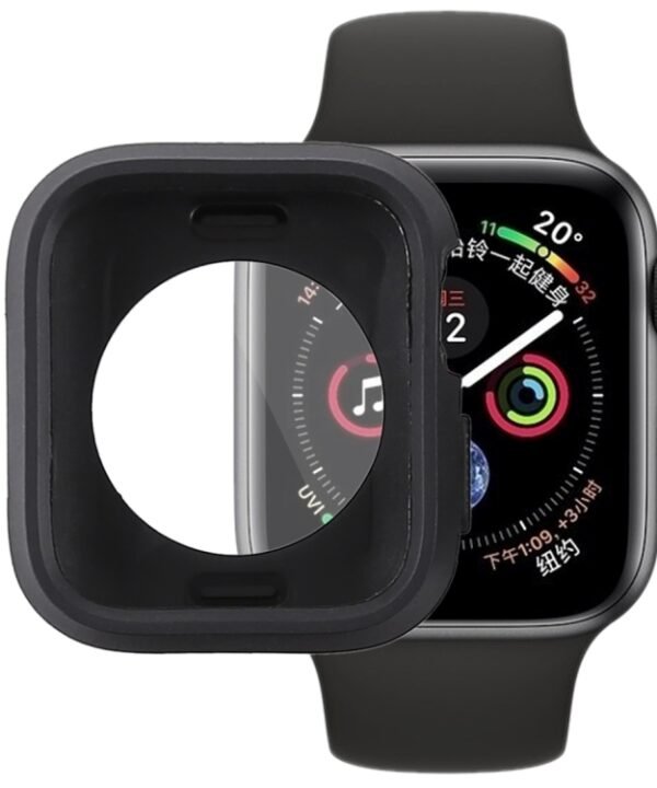 Silicone Full Coverage Case For Apple Watch Series 6 / 5 / 4 / Watch SE 44mm, For Apple Watch Series 6 / 5 / 4 / Watch SE 44mm, Series 5 & 4 44mm