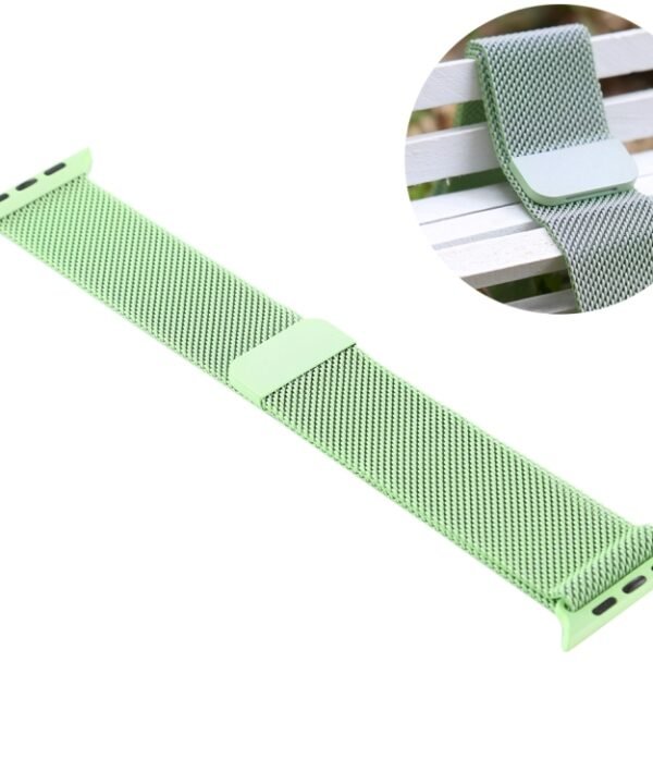 For Apple Watch Ultra 49mm&Watch Ultra 2 49mm / Series 10 46mm / 9&8&7 45mm / SE 3&SE 2&6&SE&5&4 44mm / 3&2&1 42mm Color-changing Magnetic Nylon Watch Band, 44mm