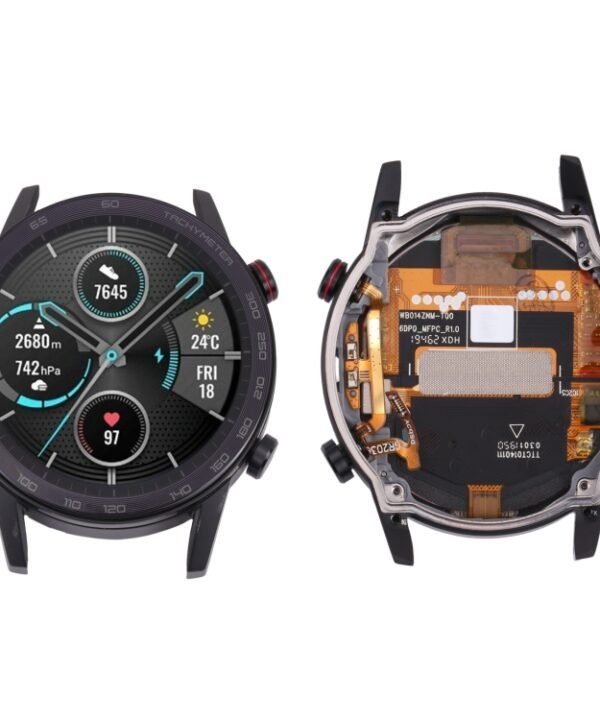 LCD Screen and Digitizer Full Assembly With Frame for Honor Magic Watch 2 MNS-B19 46mm, For Honor Magic Watch 2 46mm