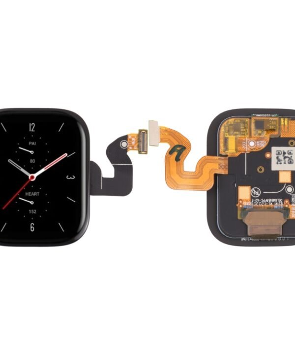 Original LCD Screen and Digitizer Full Assembly for Huami Amazfit GTS 2