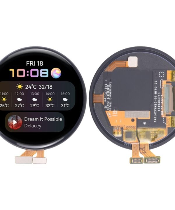 Original LCD Screen and Digitizer Full Assembly for Huawei Watch 3