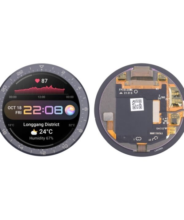 Original LCD Screen and Digitizer Full Assembly for Huawei Watch 3 Pro