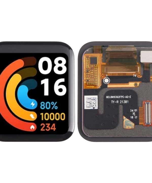 LCD Screen and Digitizer Full Assembly for Xiaomi Redmi Watch 2