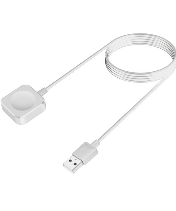 1m Square Magnetic Fast Charger USB Charging Cable for Watch Apple Series Ultra/8/7/6/SE/SE2/5/4/3/2