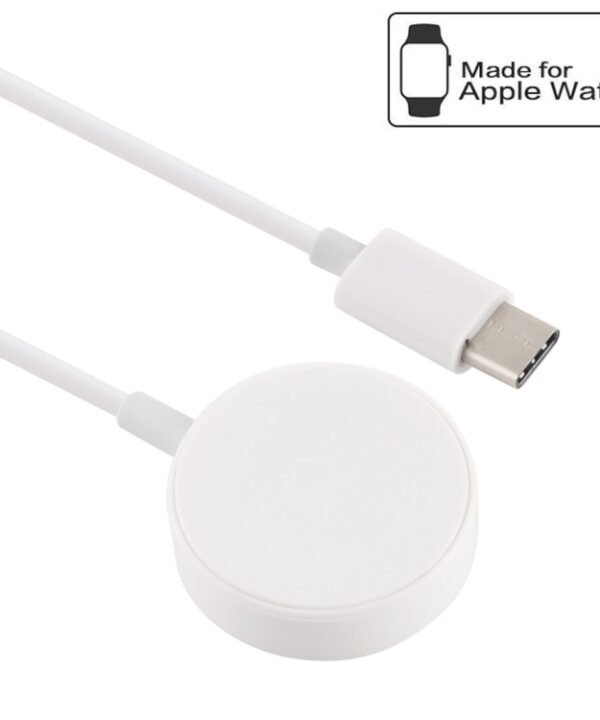 1m Type-C Universal Portable Magnetic Wireless Charger for Apple Watch Ultra & Ultra 2 & Series 9 & 8 & 7 & 6 & 5 & 4 & 3 & 2, 1m