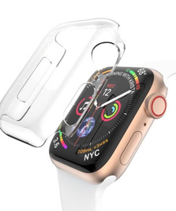For Apple Watch Series 6 / 5 / 4 / Watch SE 40mm Full Coverage PC Case(Transparent)