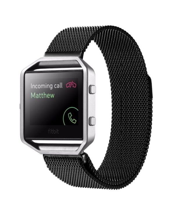 For Fitbit Blaze Watch Loop Magnetic Closure Clasp Stainless Steel Watchband