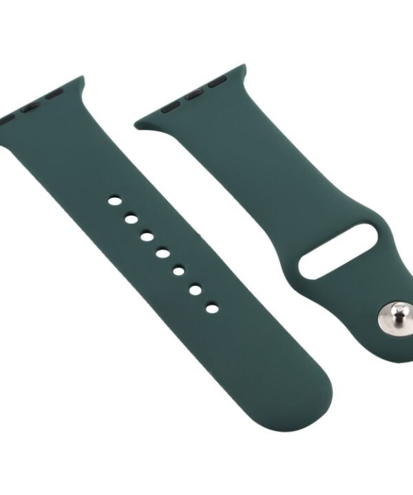 For Apple Watch Series 7 41mm / 6 & SE & 5 & 4 40mm / 3 & 2 & 1 38mm Silicone Watch Band, For Apple Watch Series 7 41mm / 6 & SE & 5 & 4 40mm / 3 & 2 & 1 38mm
