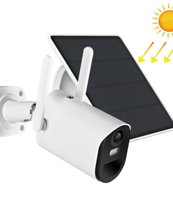 T20 1080P Full HD 4G (EU Version) Solar Powered Camera, Support PIR Human Body Infrared Sensor, Night Vision, Two Way Audio, TF Card