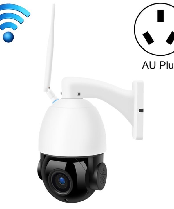 QX5 2.0 Million Pixels 1080P HD 20X Zoom Wireless WiFi Dome Smart Camera, Support Infrared Night Vision / Motion Detection / Voice Intercom / TF Card, AU Plug, WiFi Version