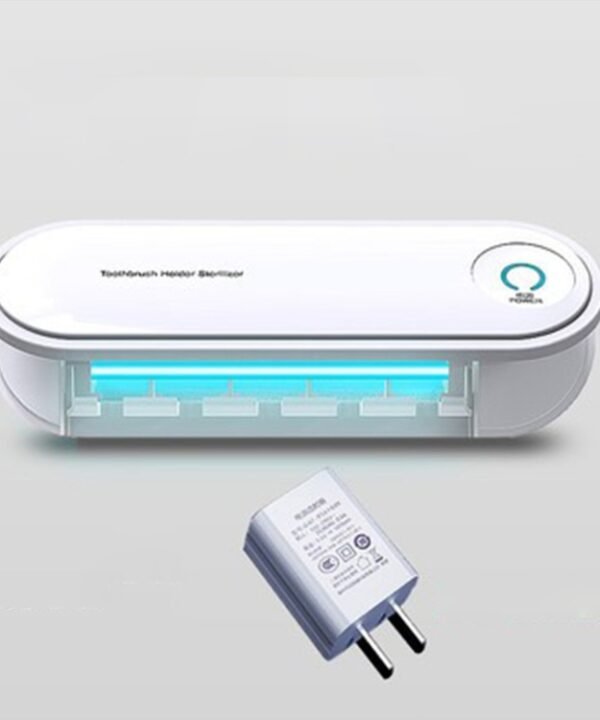 Rechargeable Toothbrush Dryer Sterilizer Bathroom Wall-mounted Toothbrush Holder, with US Plug