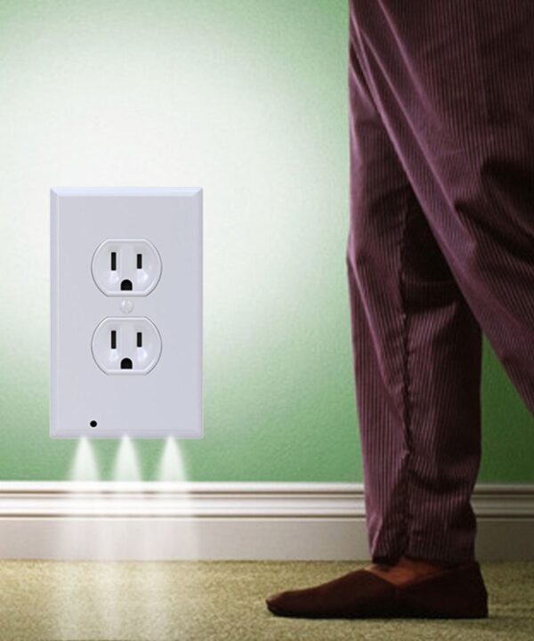 White Light Mini Human Body Motion Induction Night Light, CA0178A, CA0178B