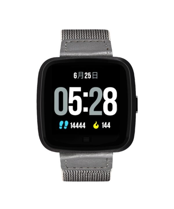 DTNO.1 G12 1.3 inches OLED Color Screen Smart Bracelet IP67 Waterproof, Nylon Watchband, Support Call Reminder /Heart Rate Monitoring /Sedentary Reminder /Multi-sport Mode