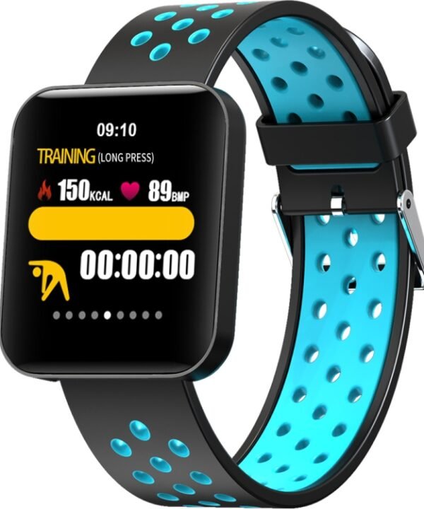 S88 1.54 inches TFT Color Screen Smart Bracelet IP67 Waterproof, Silicone Watchband, Support Call Reminder /Heart Rate Monitoring /Sleep Monitoring /Sedentary Reminder /Blood Pressure Monitoring