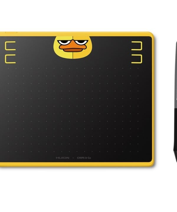 HUION HS64 Chips Special Edition 5080 LPI Art Drawing Tablet with Battery-free Pen for Fun