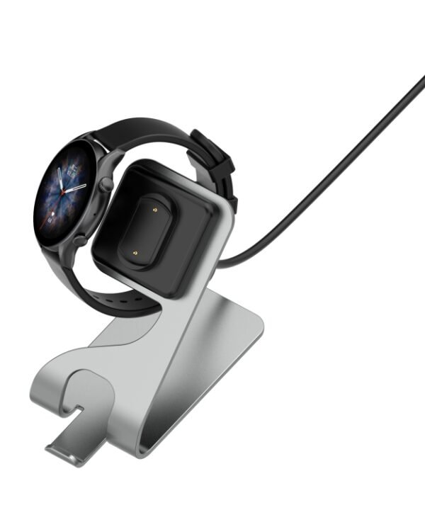 For Amazfit GTR3 / GTR3 Pro / GTS3 Rotatable Magnetic Metal Charging Base