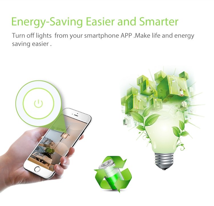 NEO NAS-SC01W Wireless WiFi EU Smart Light Control Switch 1Gang - Image 9