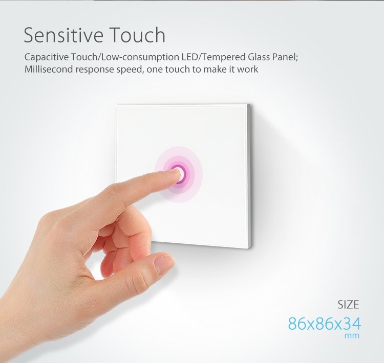 NEO NAS-SC01W Wireless WiFi EU Smart Light Control Switch 1Gang - Image 10