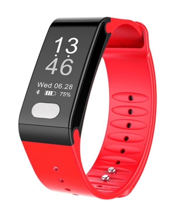 TLW T6 Fitness Tracker 0.96 inch OLED Display Wristband Smart Bracelet, Support Sports Mode / ECG / Heart Rate Monitor / Blood Pressure / Sleep Monitor, T6 Red, T6 Black, T6 Blue
