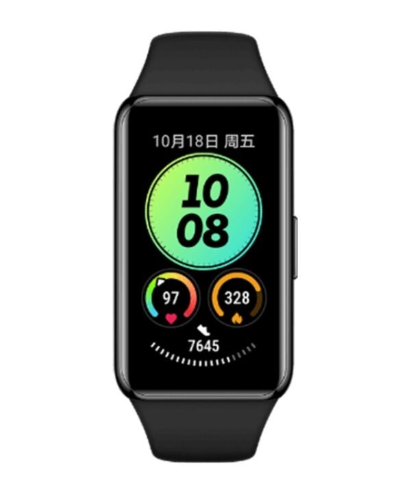 Original Huawei Band 6 Pro 1.47 inch AMOLED Color Screen Bluetooth 5.0 5ATM Waterproof Smart Wristband Bracelet, Support Body Temperature Detection / Blood Oxygen Monitoring / Sleep Monitoring / NFC Smart Card Swiping / 96 Sports Modes