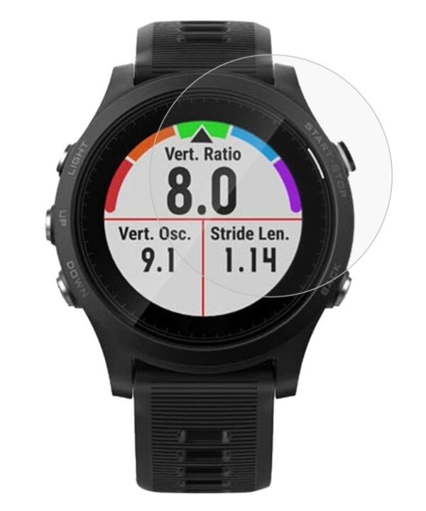 For Garmin Forerunner 635 0.26mm 2.5D 9H Tempered Glass Film Screen Protector