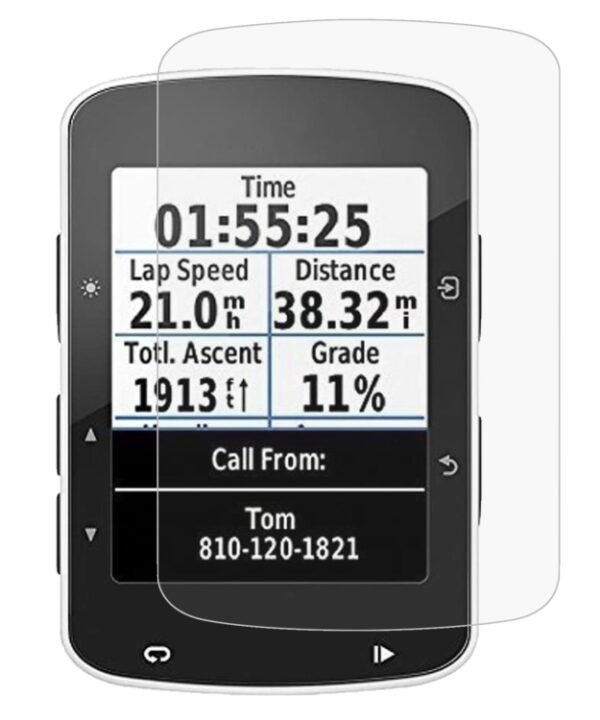 For Garmin Edge 520 0.26mm 2.5D 9H Tempered Glass Film Screen Protector