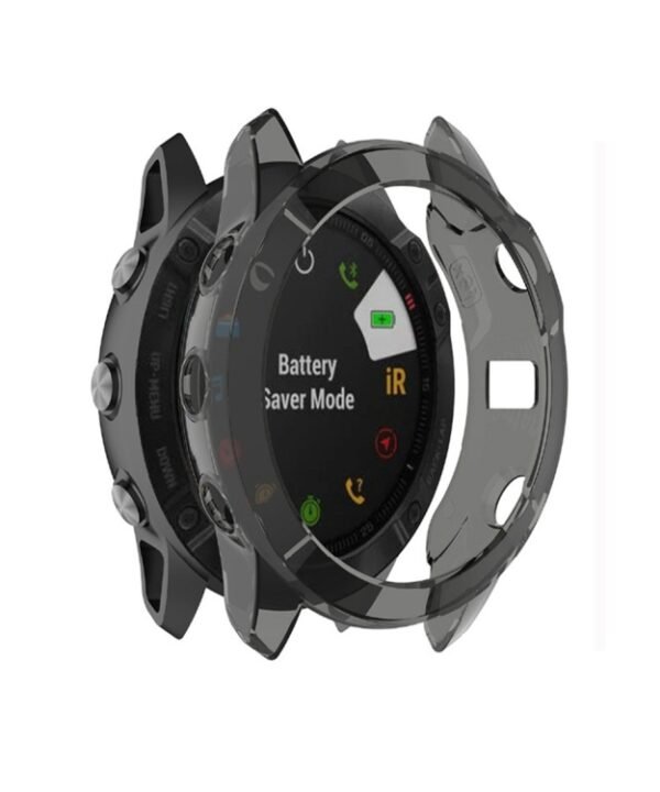 For Garmin Fenix 6X TPU Half Coverage Smart Watch Protevtice Case, For Garmin Fenix 6X