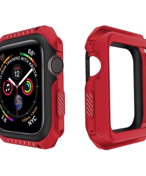 Smart Watch Shockproof Two Color Protective Case For Apple Watch Series 3 / 2 / 1 42mm, For Apple Watch Series 3 / 2 / 1 42mm (Red Black), For Apple Watch Series 3 / 2 / 1 42mm (White Blue), For Apple Watch Series 3 / 2 / 1 42mm (Black)...
