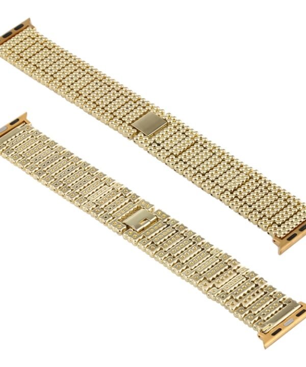 For Apple Watch Ultra 49mm&Watch Ultra 2 49mm / Series 10 46mm / 9&8&7 45mm / SE 3&SE 2&6&SE&5&4 44mm / 3&2&1 42mm Nine Beads Stainless Steel Wrist Strap Watch Band, For Apple Watch Ultra 49mm / Series 8&7 45mm / SE 2&6&SE&5&4 44mm / 3&2&1 42mm...
