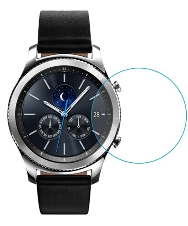 25mm Diametral Universal Tempered Glass Film for Galaxy, LG, Sony, Huawei, Garmin