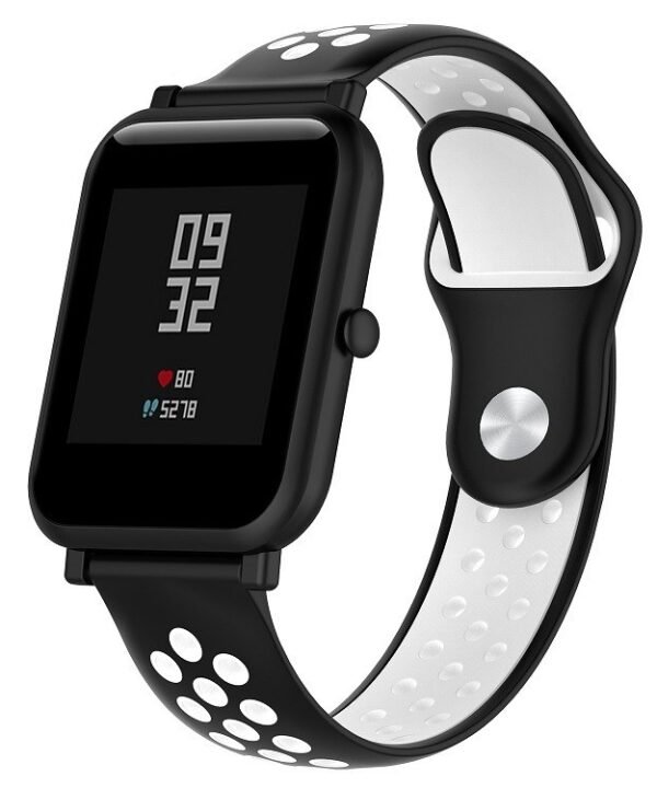 Double Colour Silicone Sport Watch Band for Huawei Watch Series 1 18mm