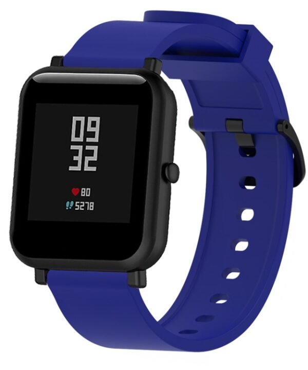 Silicone Glossy Sport Watch Band for Huami Amazfit Bip Lite Version 20mm