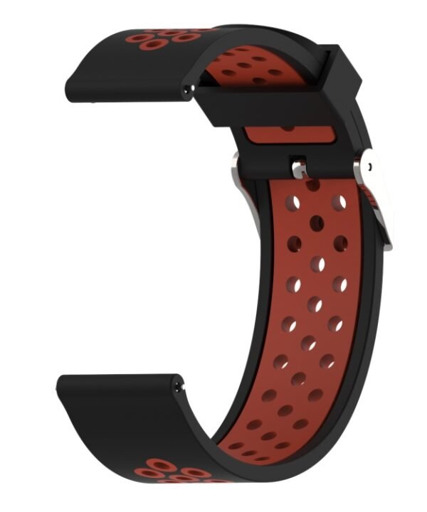 Double Colour Silicone Sport Watch Band for Xiaomi Huami Amazfit Bip Lite Version 22mm