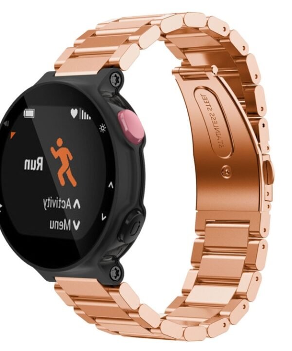 Universal Smart Watch Three Steel Strips Watch Band for Garmin Forerunner 220 / 230 / 235 / 630 / 620 / 735