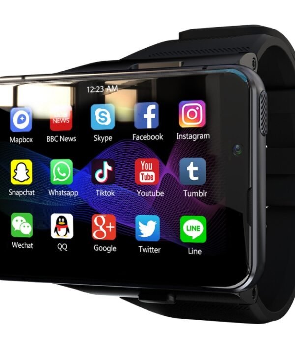 LOKMAT APPLLP Max 4G Call Smart Watch, 2.88 inch MTK6761 Quad Core, 4GB+64GB, Android  9.0, GPS, Heart Rate