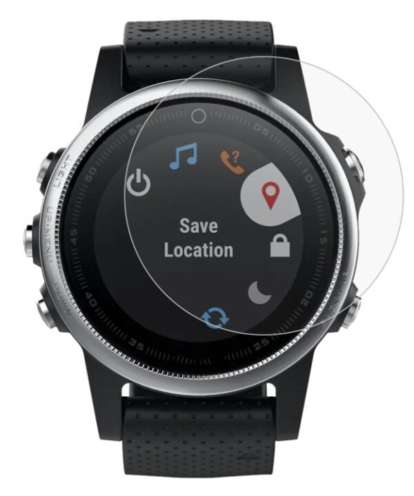 2 PCS ENKAY Hat-Prince for Garmin Fenix 5S Smart Watch 0.2mm 9H Surface Hardness 2.15D Explosion-proof Tempered Glass Screen Film