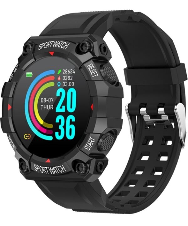 FD68 1.3 inch Color Round Screen Sport Smart Watch, Support Heart Rate / Multi-Sports Mode, FD68