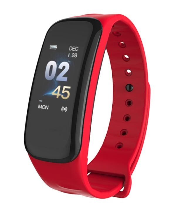 TLW B1 Plus Fitness Tracker 0.96 inch Color Screen Bluetooth 4.0 Wristband Smart Bracelet, IP67 Waterproof, Support Sports Mode / Heart Rate Monitor / Sleep Monitor / Information Reminder, B1 Red, B1 Black, B1 Blue
