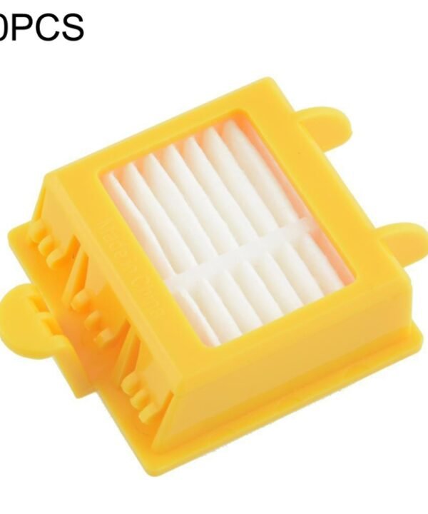10 PCS Universal Replacement Robotic Vacuum Cleaner HEPA Filter for iRobot 7 / 8 / 9 Series