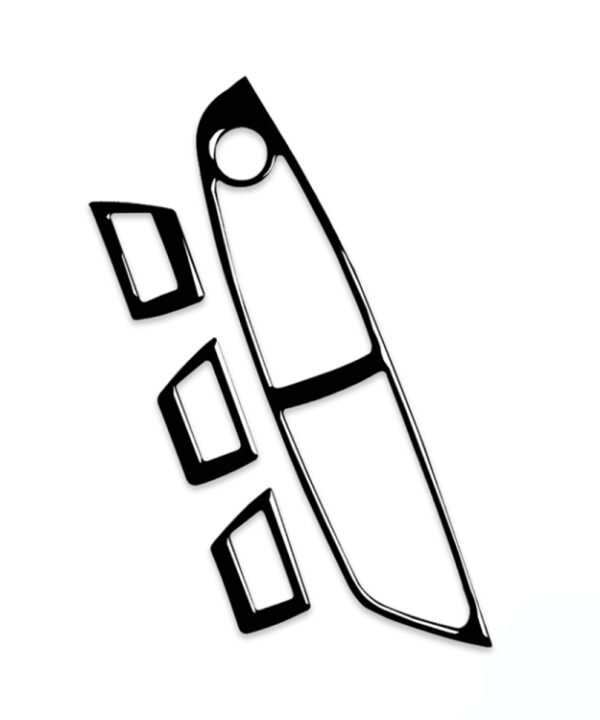 For BMW 5 Series F10 2011-2018 Car Lifting Panel Decorative Sticker,Right Drive