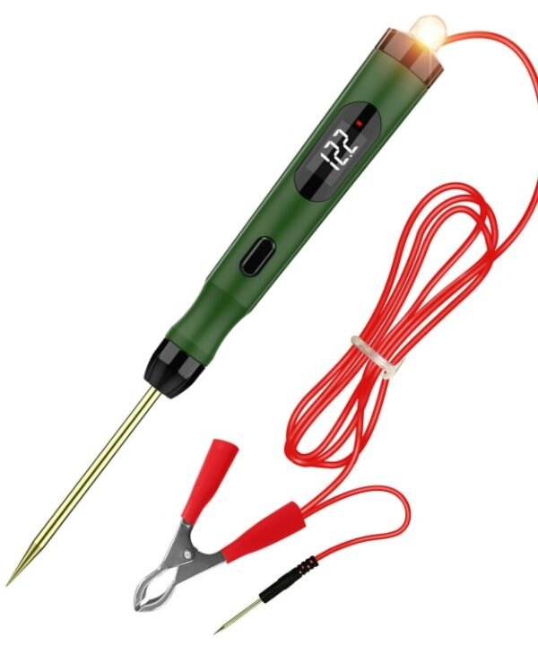 TopDiag P50 Car Digital Display Positive Load Voltage Measuring Instrument with Light