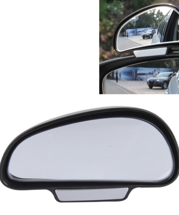 3R-091 Car Blind Spot Left Rear View Wide Angle Adjustable Mirror, 3R-091 (Black), 3R-091