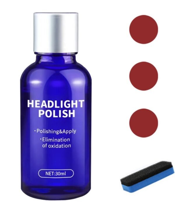 Car Headlight Scratch Yellowing Repair Fluid Set, Capacity: 30ml