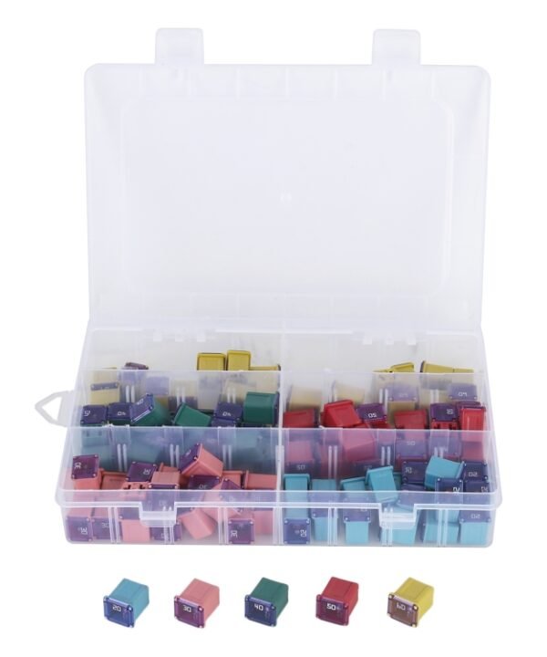 100 in 1 Car Inline Blade Fuse Holder Set
