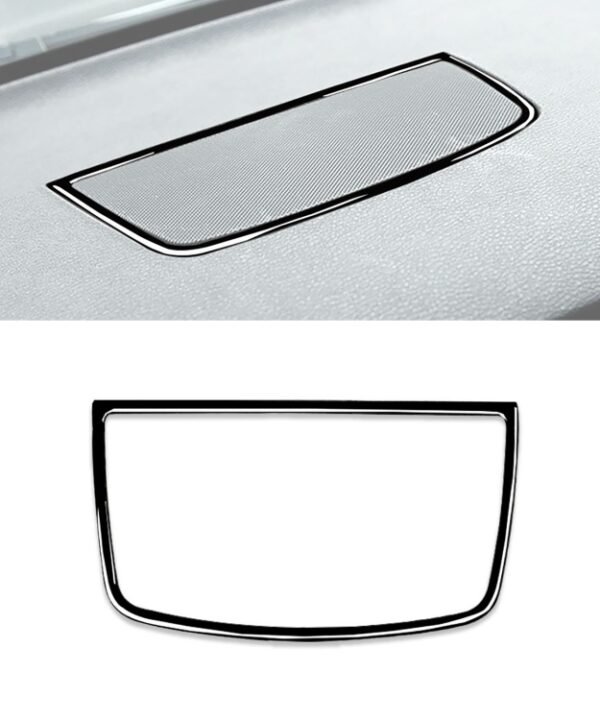 Car Dashboard Horn Frame Decorative Sticker for BMW X5 E70 / X6 E71 2008-2013, Left and Right Drive Universal, Dashboard Horn Frame
