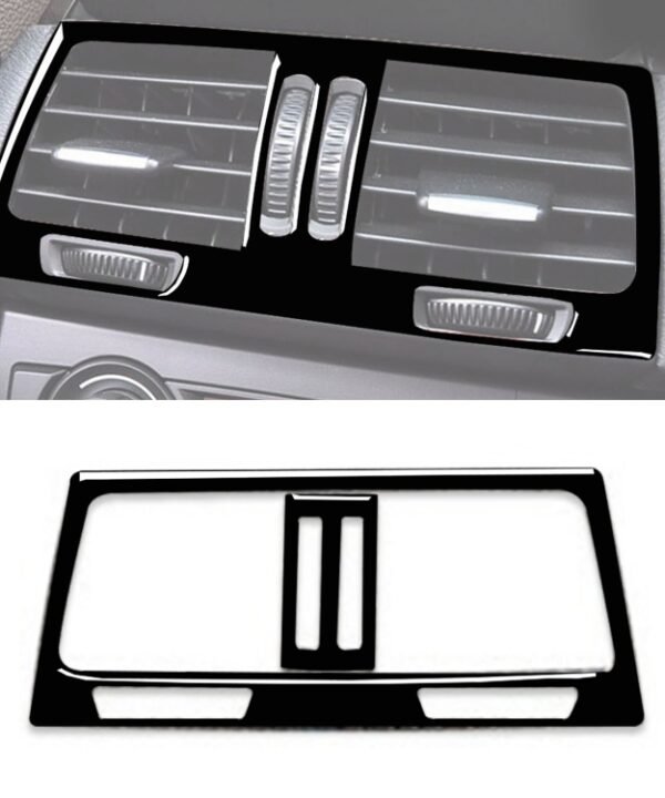 Car Rear Seat Air Vent Type C Decorative Sticker for BMW E70 X5 / E71 X6 2009-2013, Left and Right Drive Universal, Rear Air Vent Type C